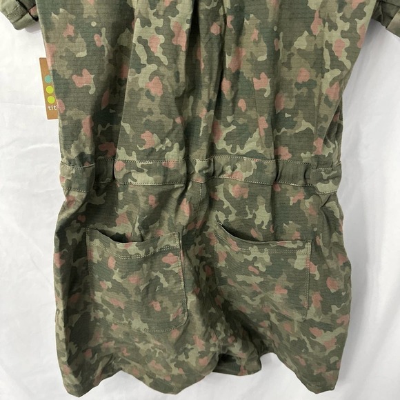 Title‎ Nine Brash Utility Romper Wailea Camo Print XS Women’s - Picture 11 of 11